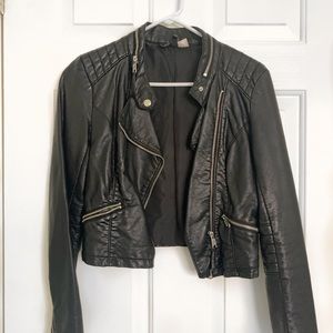 Divided Jackets & Coats - Faux Leather Jacket Divided Jackets & Coats - Faux Leather Jacket
